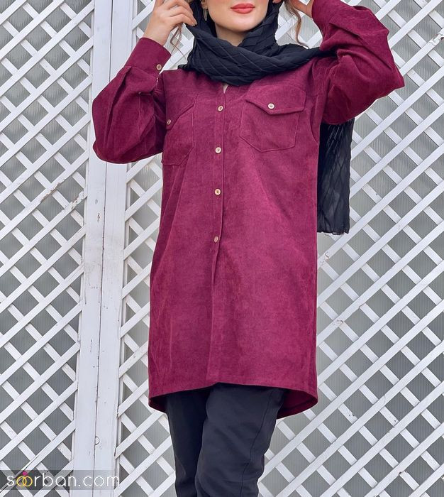 مانتو فری سایز بهاره