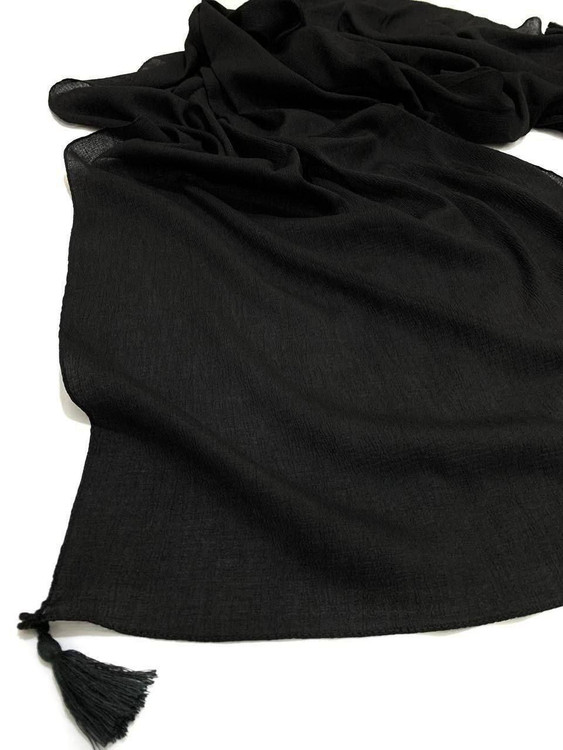 شال مشکی مجلسی