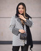 شال زنانه مشکی