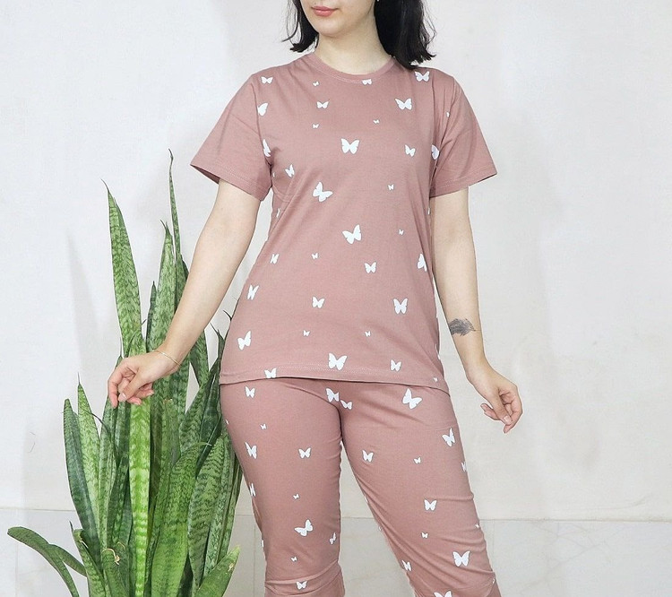 تیشرت و شلوار زنانه فری سایز