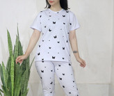 تیشرت و شلوار زنانه نخی صددرصد