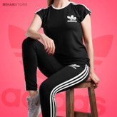 تیشرت شلوار زنانه آدیداس سه خط