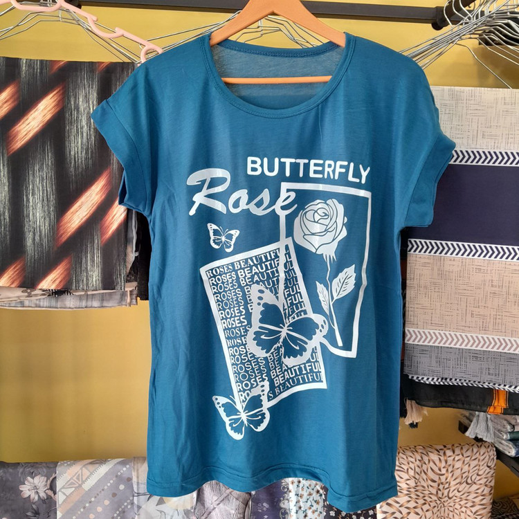 تیشرت زنانه نخی