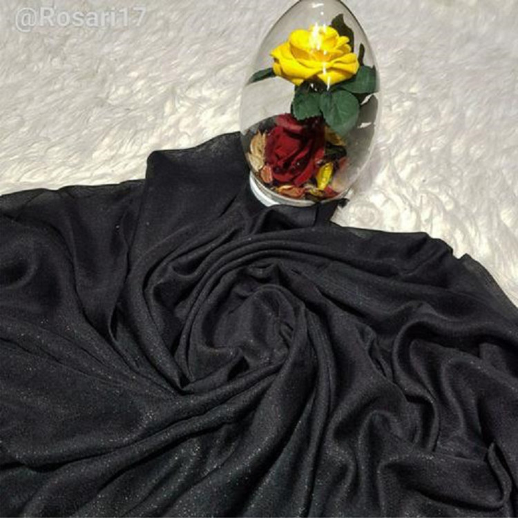 روسری مشکی نخی زنانه
