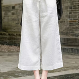 شلوار بگ سفید