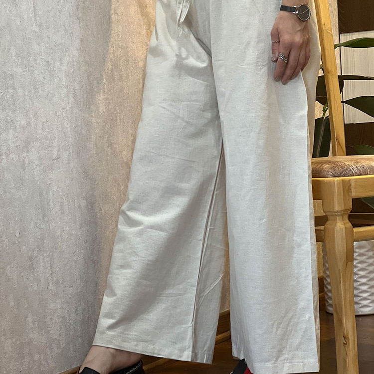 شلوار بگ سفید