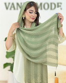 شال زنانه پلیسه