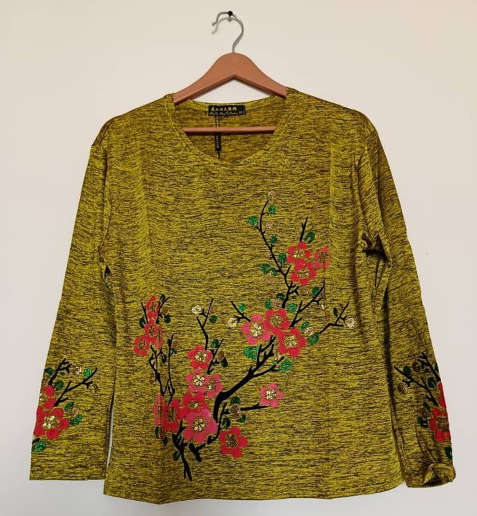 بلوز زنانه نخی خارجی