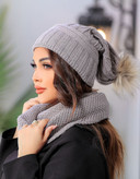 شال و کلاه زنانه زمستانی ترب مارتاشاپ