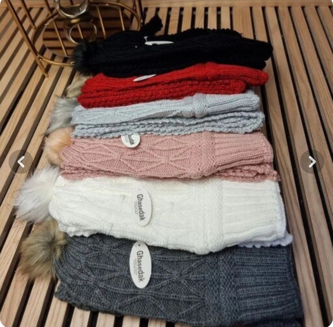 شال و کلاه زنانه زمستانی ترب مارتاشاپ