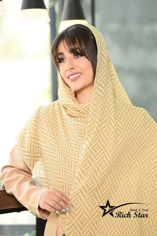 شال اسپرت برشکا زنانه قواره بلند
