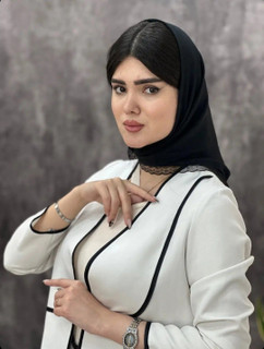 مینی اسکارف مشکی