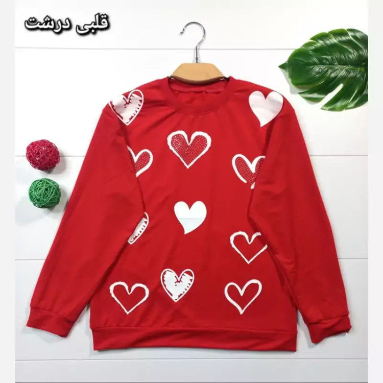 بلوز دخترانه و زنانه قرمز تخفیف ویژه مارتاشاپ