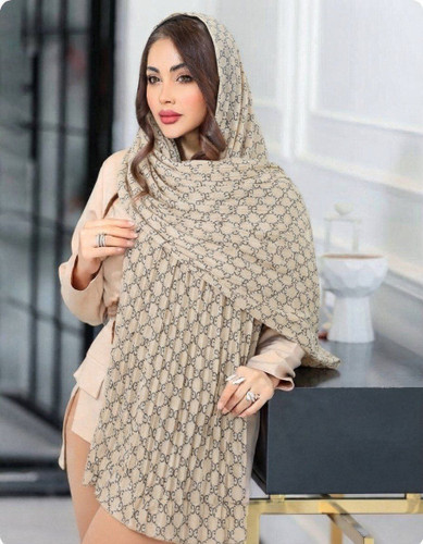شال حریر بهاره پلیسه مجلسی مارتاشاپ