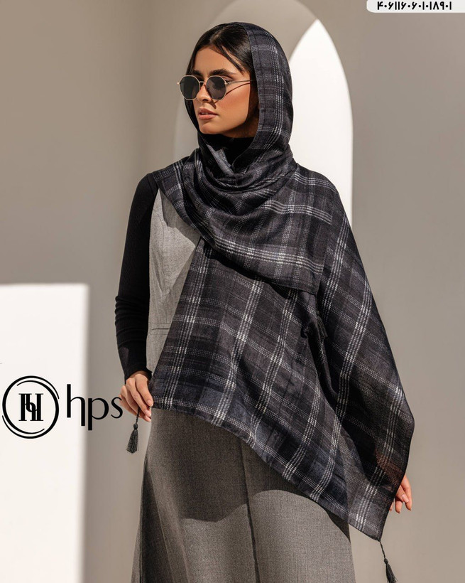 شال پاییزه طرح دار مارتاشاپ