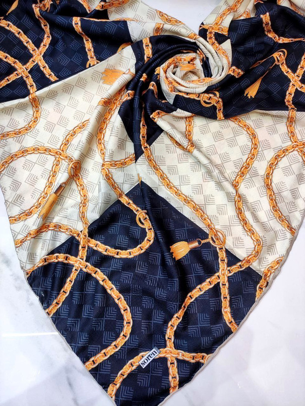 روسری سوپرنخ دست دوز مارتاشاپ