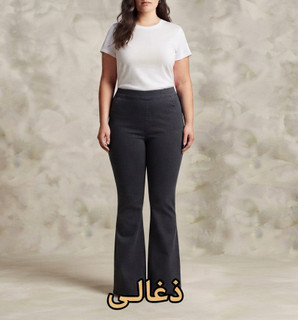 شلوار زنانه طرح جین کاغذی