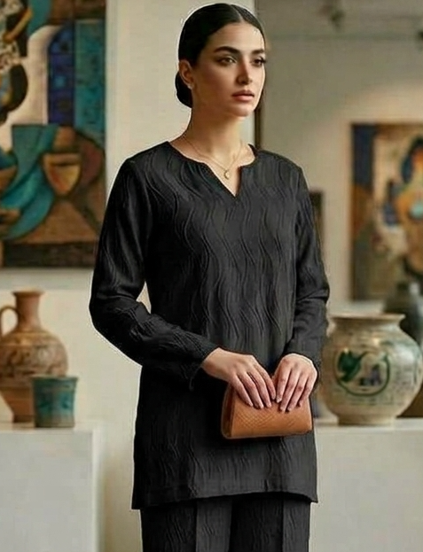 تونیک بهاره نخی طرح موجی مارتاشاپ