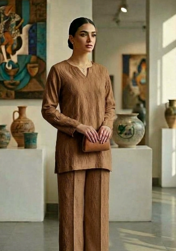 تونیک بهاره نخی طرح موجی مارتاشاپ